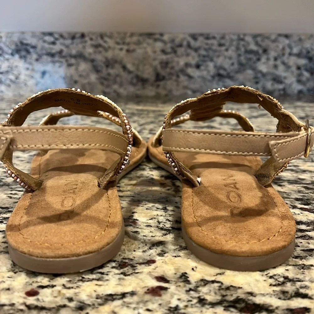 Bed|Stu Bead & Rhinestone Sandals